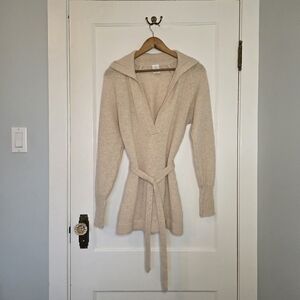 Vintage Wolsey Made in Scotland Pure New Wool Sweater – Size UK14 - Natural